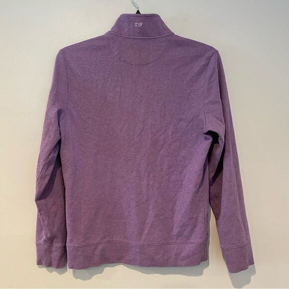 Vineyard Vines Blank Saltwater 1/2-Zip Sweater Size Small - Picture 2 of 6